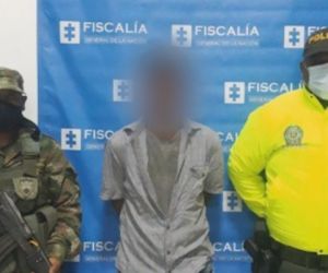 La captura del procesado fue materializada por uniformados de la Policía Nacional y del Ejército Nacional.