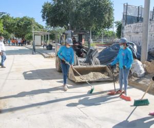 Obras en El Pando.