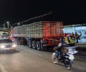 El accidente ocurrió en el sector de San Fernando. 