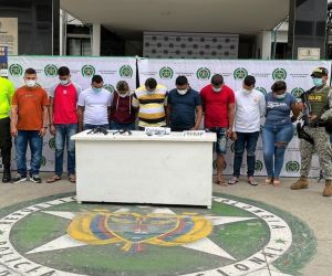 Capturados por la Policía.