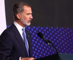 Rey de España participó en la clausura del XXVII Congreso Mundial de Derecho 2021, en Barranquilla.