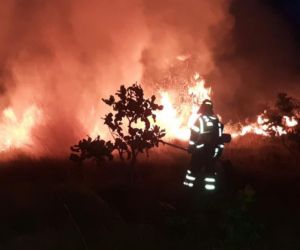 Incendio en El Tuparro.