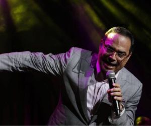 Gilberto Santa Rosa participó en distintas actividades de la Feria de Cali.