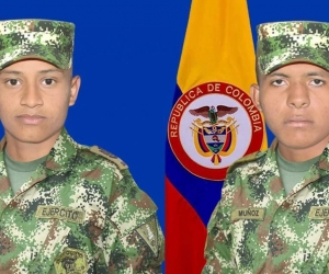 Los dos soldados secuestrados que estarían en manos de disidencias de las Farc.