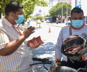 Las autoridades de movilidad iniciaron con la campaña de comparendos pedagógicos.