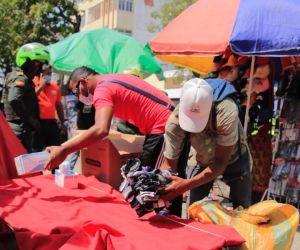 Intervención de las autoridades en el Distrito.