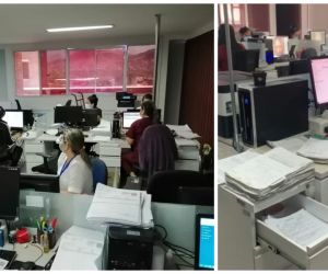 El área de facturación del Hospital Julio Méndez Barreneche queda en el noveno piso.