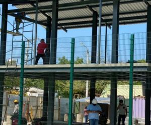 Obras cancha de Gaira