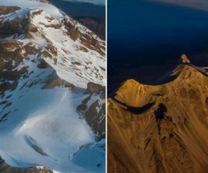 Glaciar Ayoloco en México.