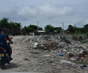 Trocha en Malambo donde fue hallado el cadáver.