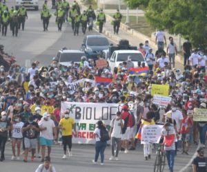 Los líderes estudiantiles presuntamente habrían sido intimidados por integrantes de la Fuerza Pública en el contexto de las movilizaciones pacíficas.