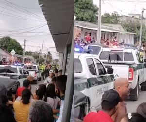 La balacera se presentó en el municipio de Malambo.