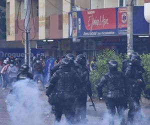 Disturbios en Barranquilla.