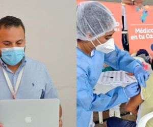 Gobernación inspecciona proceso de vacunación contra el Covid-19 en el sector educativo del Magdalena.