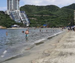 Playa de El Rodadero.