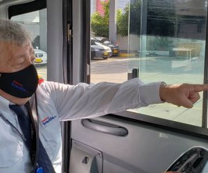 Los dispositivos están instalados en buses de Brasilia.