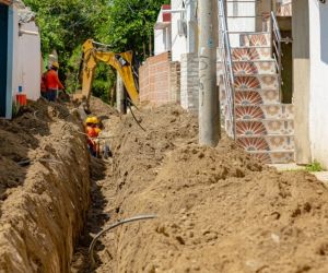 Obras adelantadas en Gaira.