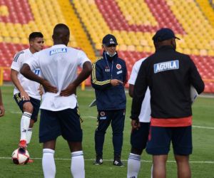 Reinaldo Rueda, DT de la selección Colombia.