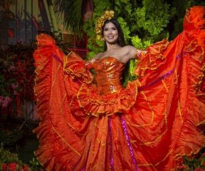 Valeria Alexandra Charris Salcedo, reina del Carnaval 2022