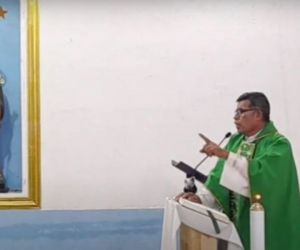 Sacerdote del municipio de Natagaima, Ricardo Zabala.