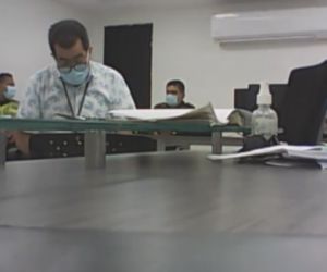 Fiscal Arides Martínez imputó los cargos. 