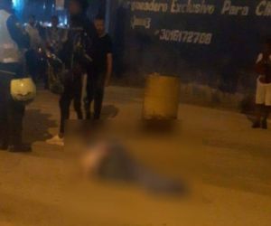 El homicidio ocurrió el lunes festivo en la noche.