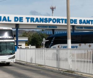 Terminal de transporte de Santa Marta. 