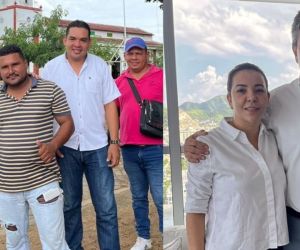 La exalcaldesa viene recorriendo el departamento. 