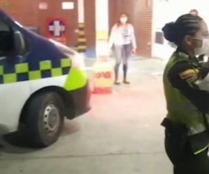 Menor rescatado y trasladado a un centro asistencial.