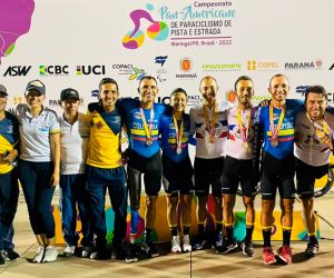 La selección nacional de paraciclismo alcanzó 28 medallas de oro, 13 de plata y 3 de bronce.