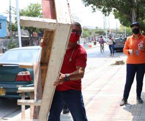 Operativos de Espacio Público en Santa Marta.