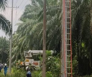Corte programado de energía. 