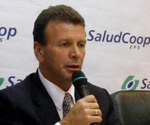 Expresidente de Saludcoop, Carlos Palacino.