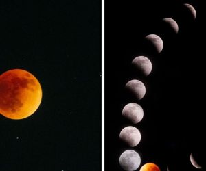 Eclipse lunar desde Santa Marta