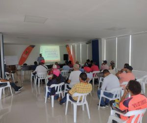 La actividad se cumplió durante tres días en el auditorio de la Central de Transportes de Santa Marta.