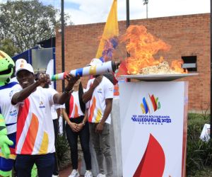 El fuego bolivariano encendió el espíritu deportivo de la subsede Bogotá.