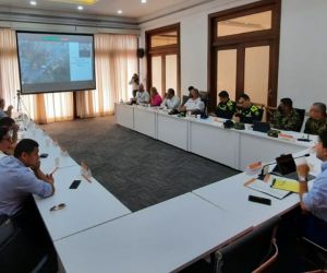 La Gobernación del Magdalena desarrolló un Consejo de Seguridad Departamental.