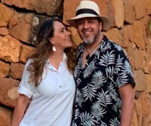 Nórida Rodríguez y su esposo 'Toto' Vega.