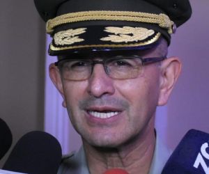General Jorge Urquijo, comandante de la Policía Metropolitana de Barranquilla.