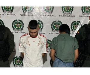 Kevin Andrés Martínez Madrid junto a la adolescente fueron capturados.