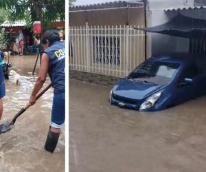 Inundaciones en Santa  Marta