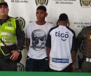 Los dos detenidos asesinato.