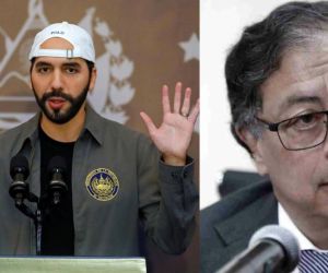 Nayib Bukele y Gustavo Petro