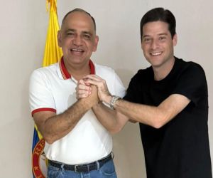Carlos Pinedo Cuello y Mauricio Gómez.