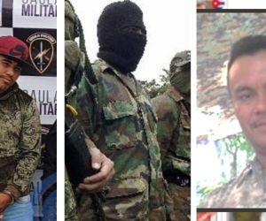 Los tres nuevos designados como negociadores de paz por parte de las Farc.