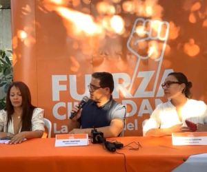 Rueda de prensa, Fuerza Ciudadana