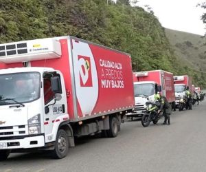 El transporte de alimentos, uno de los sectores más afectados.