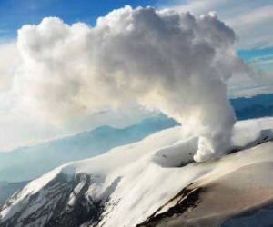 Volcán del Nevado del Ruiz.