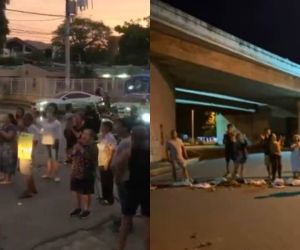 Protestas en Santa Marta.