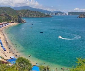 Playa Blanca Santa Marta.